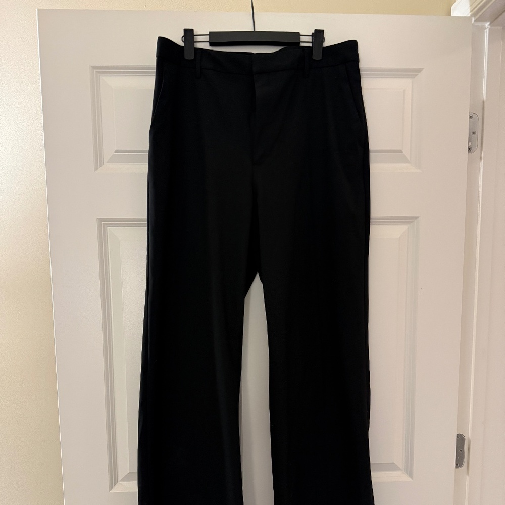 Black trouser pants